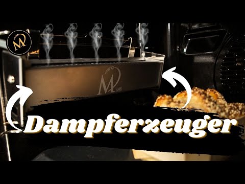 The steam generator for the oven is here - Marcel's steamer for the oven