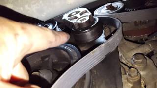 How to replace a serpentine belt On a Chevy Traverse, GMC Acadia, Buick Enclave, Saturn Outlook