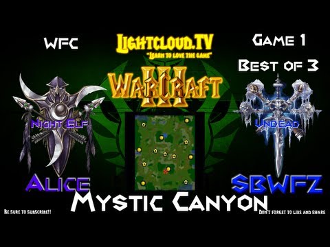 NGu.Alice (NE) VS sbwfz (UD) - WC3 G1 - WFC