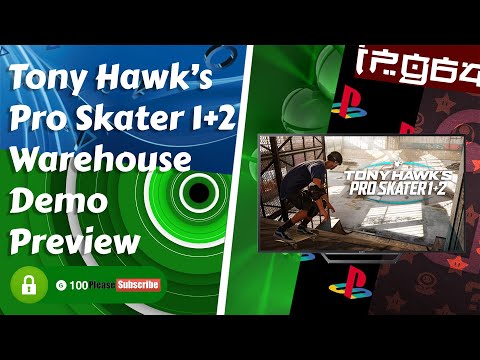 Tony Hawk Pro Skater 1 & 2 Warehouse Demo Preview
