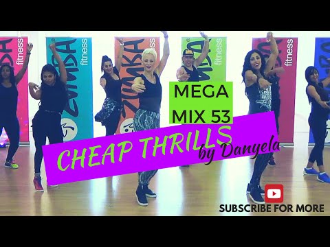 CHEAP THRILLS Zumba® cover MegaMix 53 with Celina and Danyela
