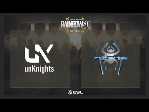 unKnights vs. Yunktis - Rainbow Six Pro League on PC - EU - Playday 4