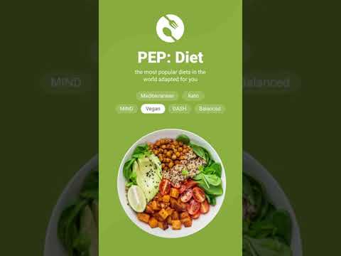 PEP: Diet menu - Food tracker Video