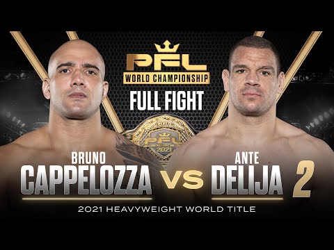 Bruno Cappelozza vs Ante Delija 2 (Heavyweight Title Bout) | 2021 PFL Championship