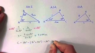 Solving AAS and ASA Triangles