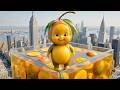 Cute Fruit Babies Dives Into Pool The Most Oddly Satisfying AI