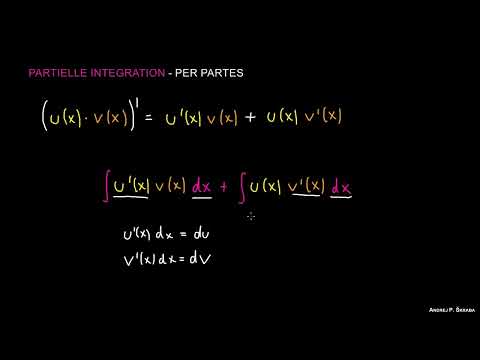 Integration per partes (Produktintegration)