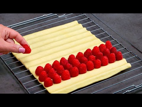 I can't resist this delicious raspberry dessert! It melts in your mouth!