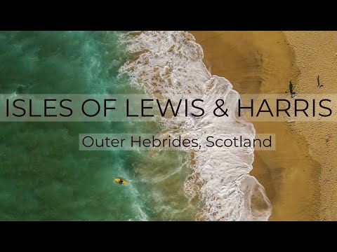 Scotland's Beautiful Outer Hebrides (Isles of Lewis & Isles of Harris) 4K Drone + peaceful music