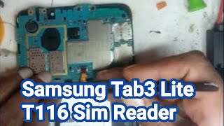 How to Replace a Samsung Tab 3 Lite T116 SIM Reader