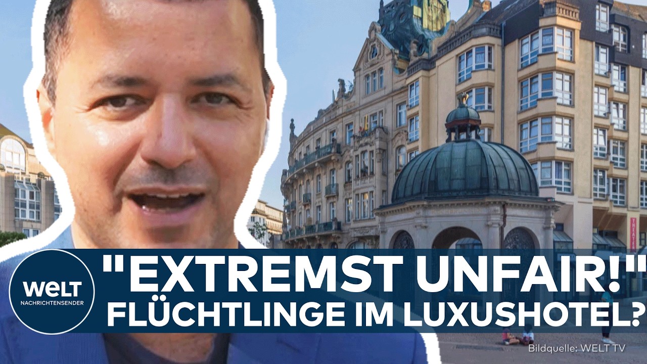 WIESBADEN: Flüchtlingsfamilien ziehen in ehemaliges Luxushotel – Streit um Nutzung eskaliert!