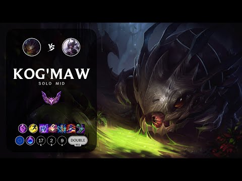 Kog'Maw Mid vs Syndra - EUW Master Patch 12.23