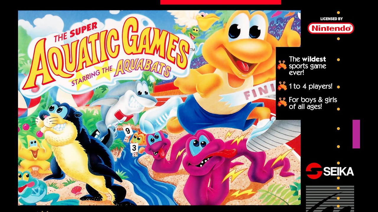 Is The Super Aquatic Games Starring the Aquabats [SNES] Worth Playing Today? - SNESdrunk
