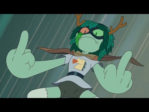 Huntress vs. Witch Wizard (Fionna and Cake S2)