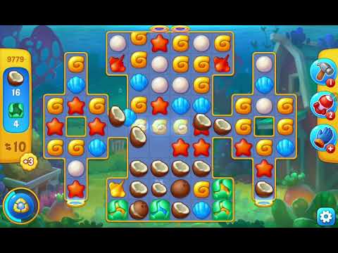 Fishdom Easy Level 9779 (with ingame boosters) @choraelmin