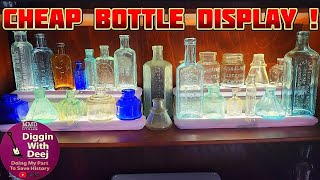 Cheap Antique Bottle Displays Near Me