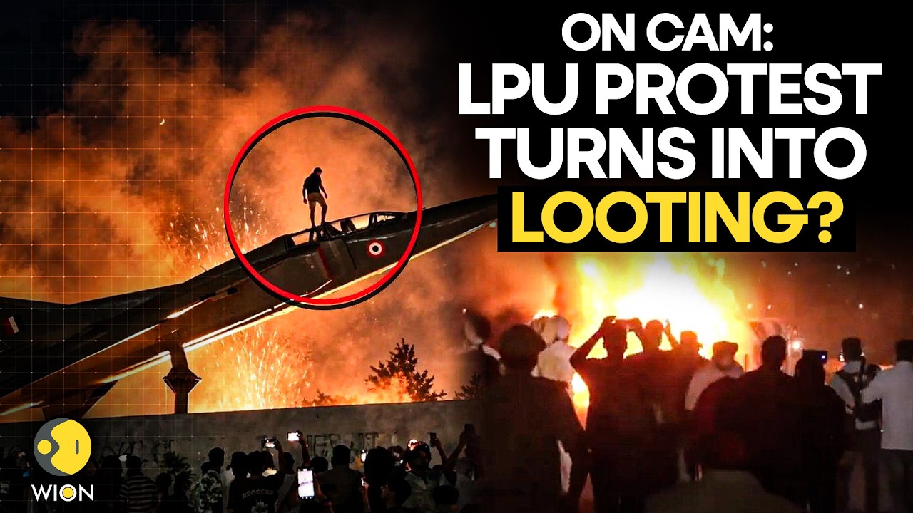 LPU Protest: Campus Mall ‘Looting’ Caught On Camera? Viral Video Sparks Buzz | WION Originals