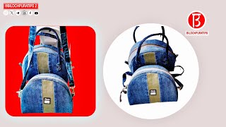 Download the video "How To Make a handbag and a shoulder bag Full Video Tutorial"