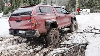 Off Road Tutkunları Karla Buluştu