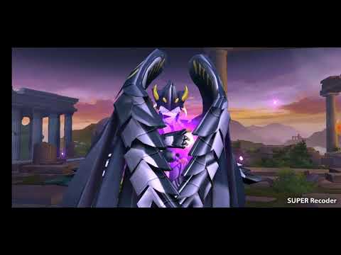 Minos de Grifo y Myu de Papillon en Duelo Sagrado PvP | Saint Seiya Awakening |