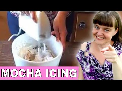 Mocha Icing Recipe 🍰 How To Make Mocha Buttercream Frosting For Cake ~ SO YUMMY !!! Video