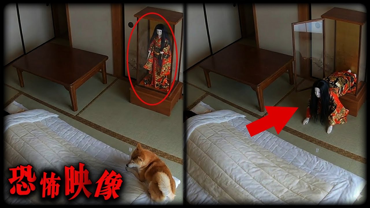 【恐怖映像】旅館に泊まった時のできごと　SNSで話題の怖い映像　心霊映像