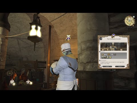 FFXIV Culinarian Class Quest: The Chefsbane Cometh