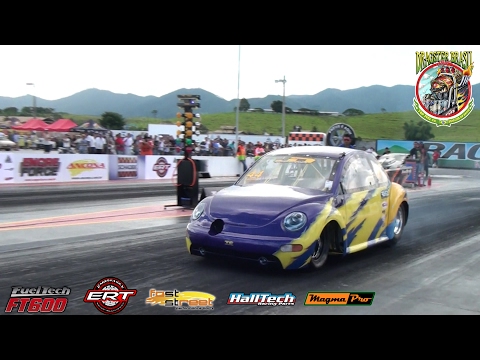 New Beetle 2JZ turbo - Português - Vitoria e Recorde na 1ª etapa do Paulista de Arrancada 2017