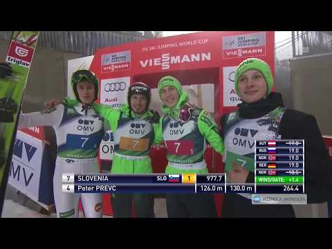 Peter Prevc - 130,0 m - Oslo 06.02.2016 (Team)