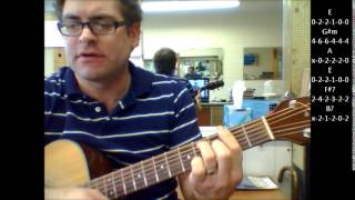 How to play "Out Of My Head" by Fastball on acoustic guitar