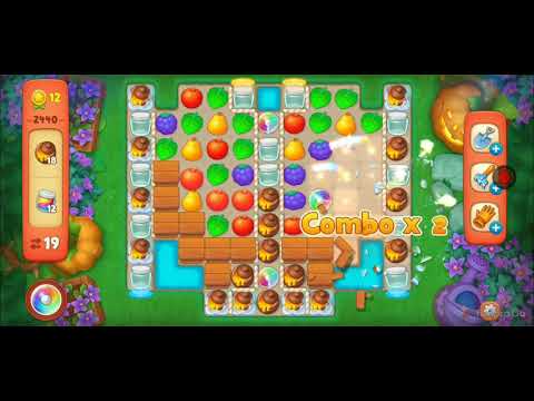 Walkthrough Gardenscapes Level 2440