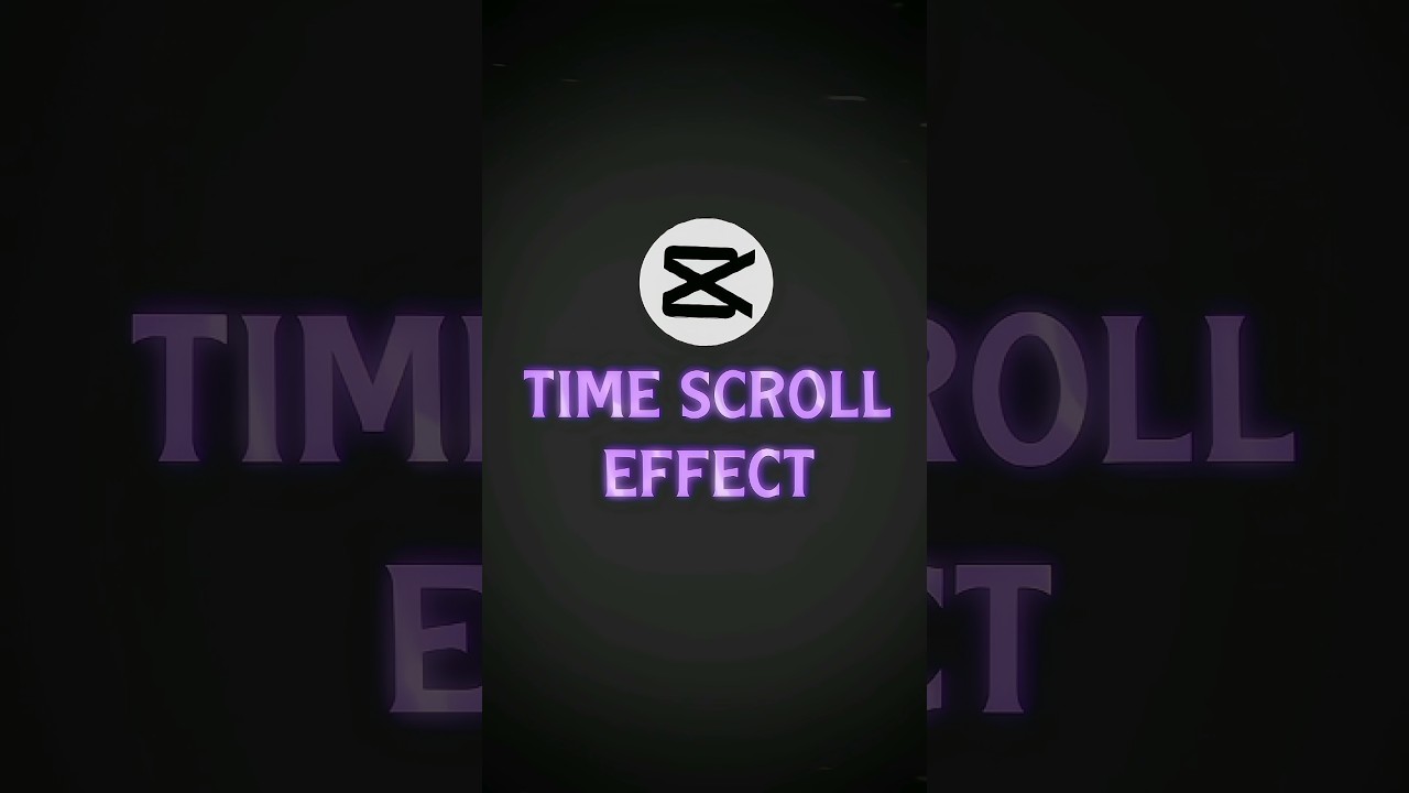 Capcut | Time Scroll Effect 💀🔥 | #shorts #viral
