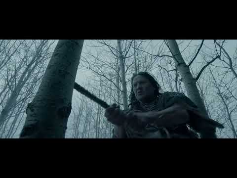 The Revenant Pawnee make a tent for sick hugh glass Scene