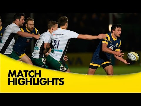 Worcester Warriors v Northampton Saints - Aviva Premiership Rugby 2016-17