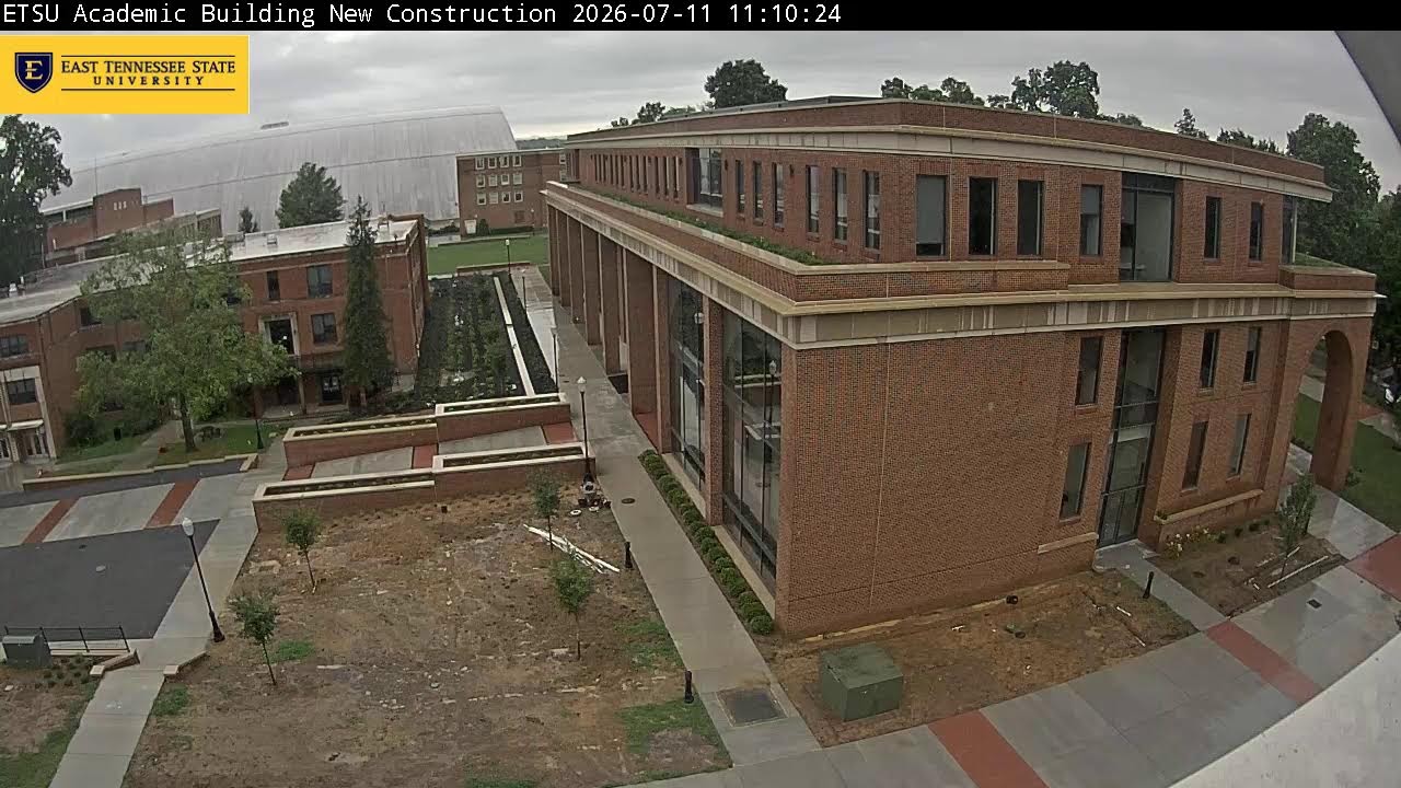 Live webcam view of Construcción del Edificio Académico ETSU