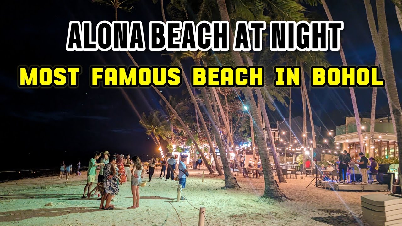 Take a virtual walking tour of Panglao's nightlife