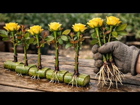 98% Of Rose Growers Don't Know The Secret To Propagating Roses Using Aloe Vera!