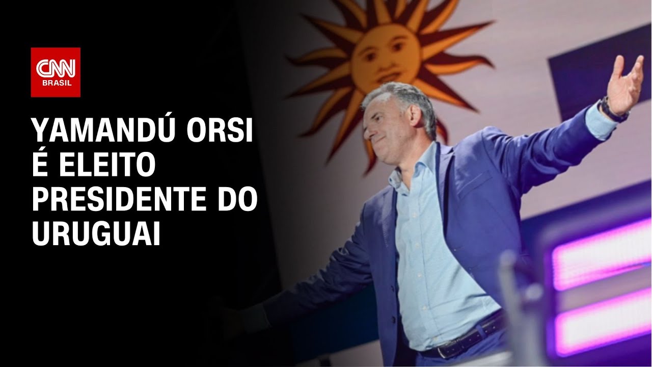 Yamandú Orsi é eleito presidente do Uruguai | CNN NOVO DIA