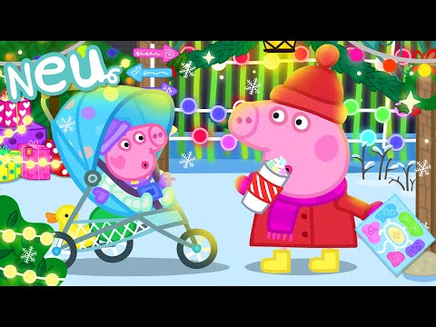 Peppa-Wutz-Geschichten ✨ Der Lichterpfad 🎄 Videos für Kinder