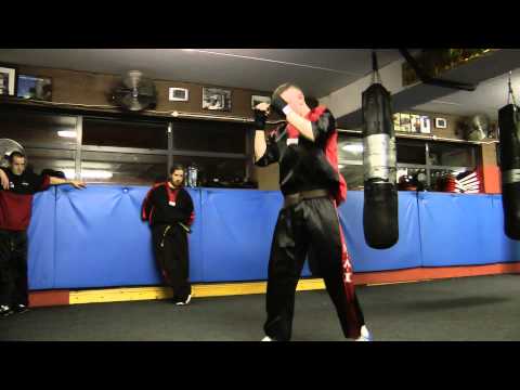 Joe Doyle works a Black Belt combo