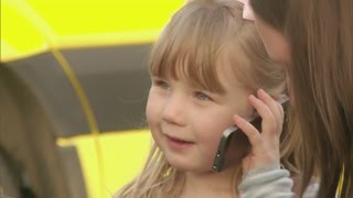 Three-year-old girl's 999 call saves pregnant mum