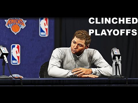 NBA2K15 MyCareer - Clinched Playoff Spot