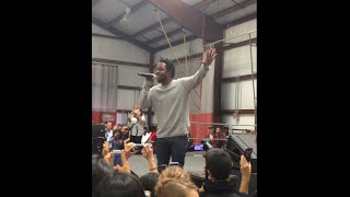 Kendrick Lamar Performs &quot;Alright&quot; at High Tech High School in NJ