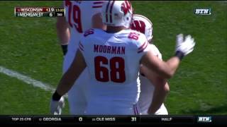 Leo Musso Picks Up the MSU Fumble for a Touchdown