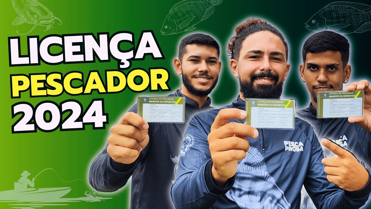 🔥Nova Carteirinha de Pescador 2024 | Método passo a passo!