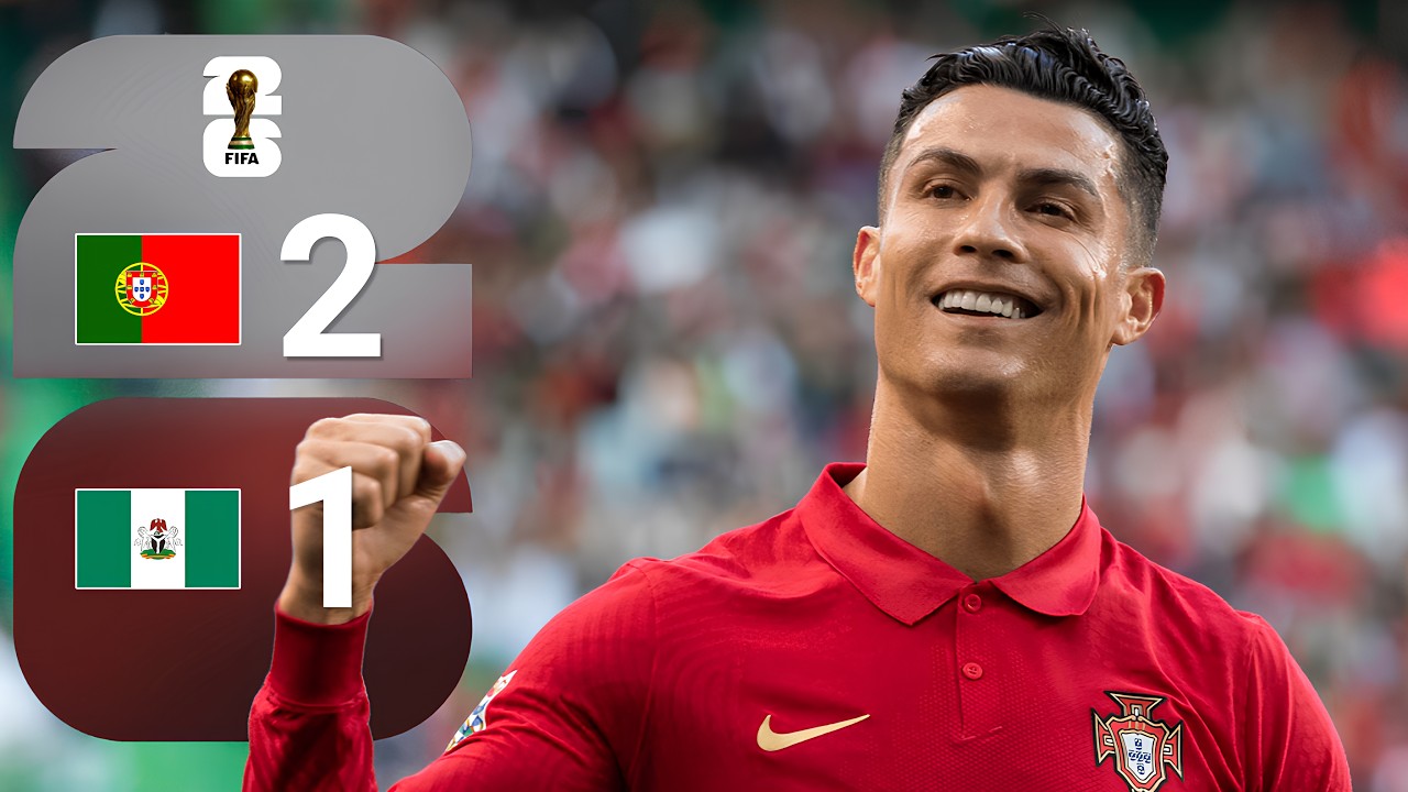  Ronaldo Incredible Performance | Portugal 2-1 Nigeria | FIFA World Cup 2026™| Extended Highlights