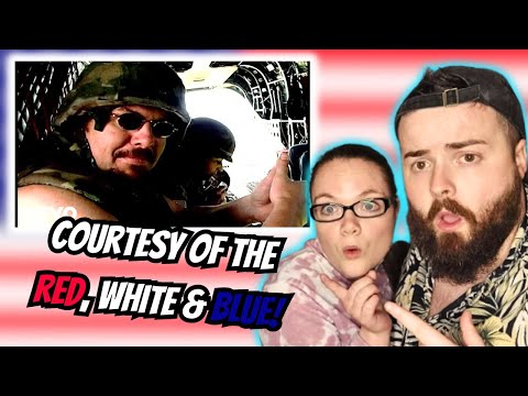 Irish Couple Reacts to 'Courtesy of the Red, White and Blue' | Their Honest Reaction