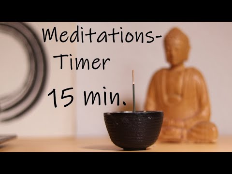Meditations-Timer 15 Minuten | Geführte Einleitung und Stille | Zen-Timer