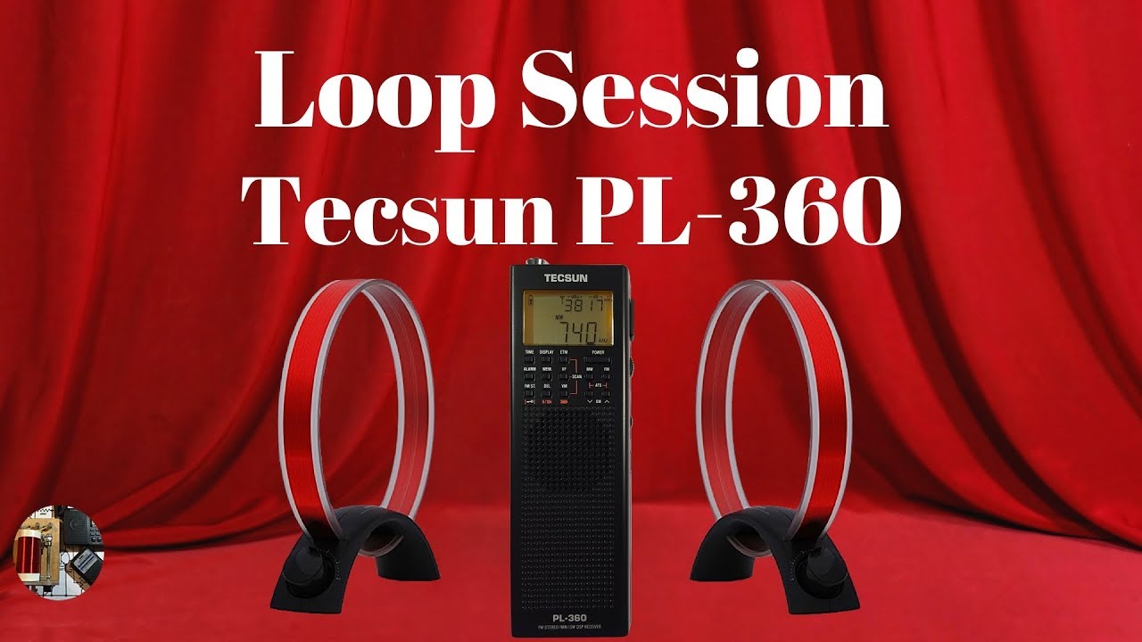 In The Loop Tecsun PL-360 AM FM Shortwave Portable Radio