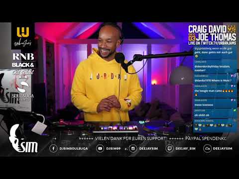 DJ SIM Solo - Craig David Best Of #2 #rnb ( instagram.com/deejaysim & mixcloud.com/deejaysim )